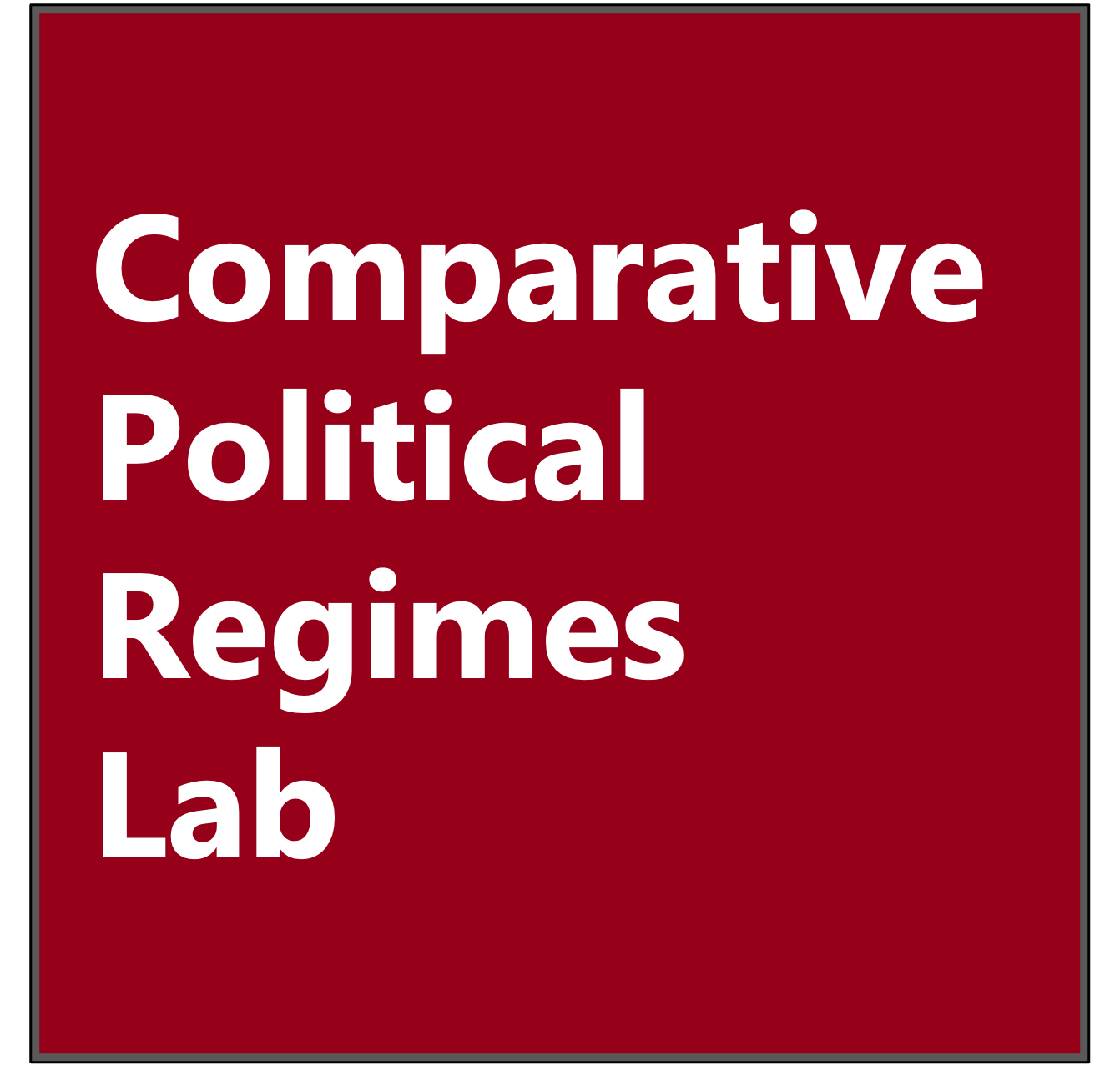Comparative Political Regimes Lab Comparative Political Regimes Lab